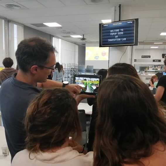 pop up demo vueling innovation