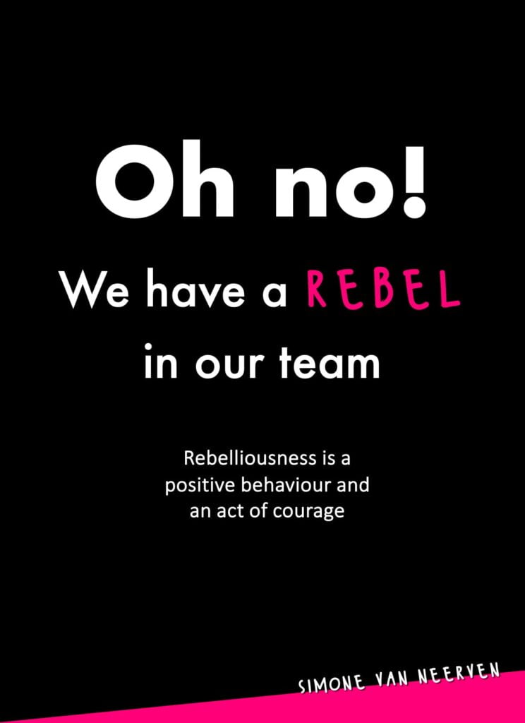 oh no we have a rebel in our team