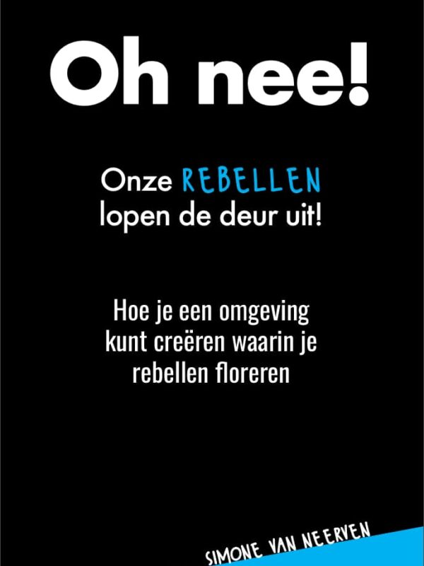 oh nee rebellen lopen de deur uit