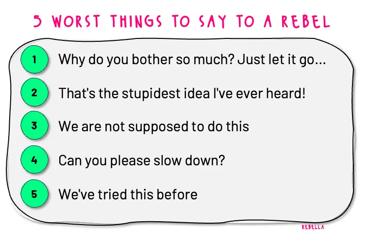 5 worst things to say
