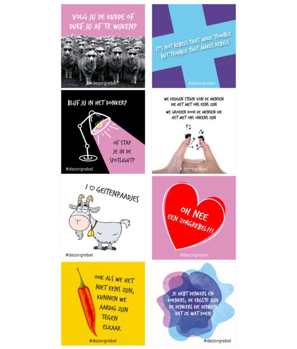 zorgrebel stickers