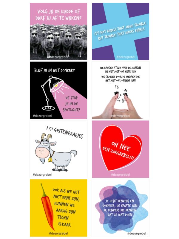 zorgrebel stickers