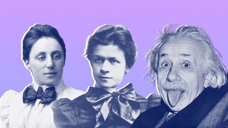albert-einstein-mileva-maric-emmy-noether