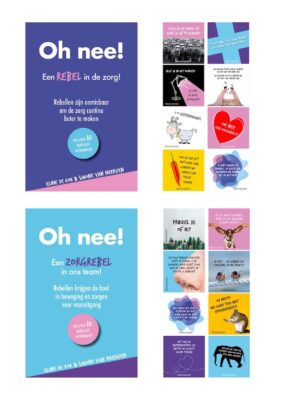 SUPERDEAL zorgrebel boekjes en stickers