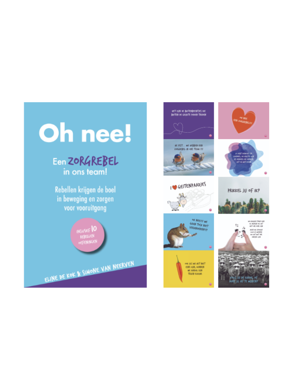 COMBI DEAL zorgrebel boekje 2 + kaartenset