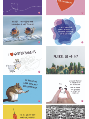 10 zorgrebel kaarten